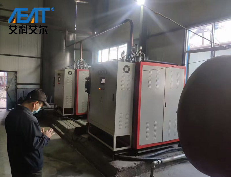 東北某廠電熱蒸汽發(fā)生器使用現(xiàn)場(chǎng)